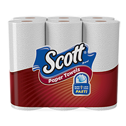 Papel higiénico Scottex Original, en paquete de 48 rollos, por sólo 19  céntimos/unidad